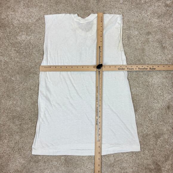 Vintage She Beast Cut Off Sleeveless Tank Top Women's Small - Picture 4 of 12